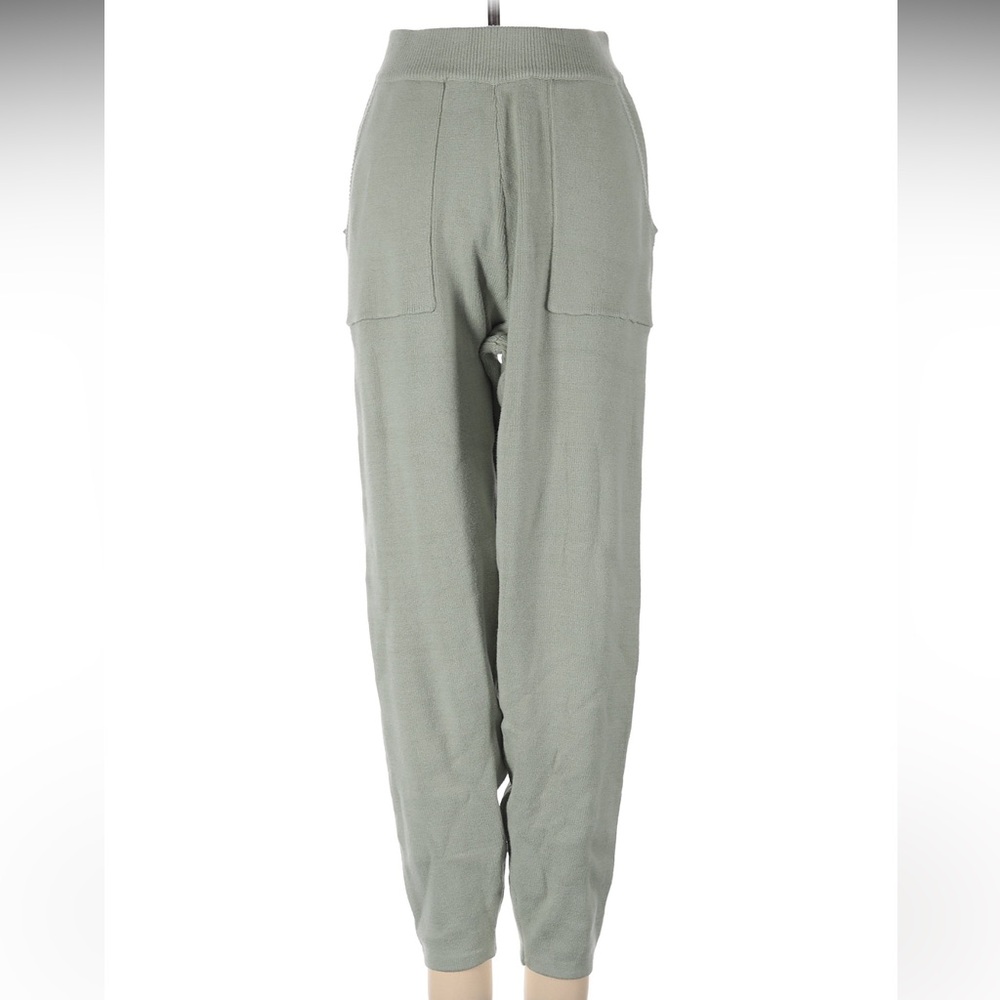 Sincerely Jules Sage Green Knit Jogger Pants Medium #91